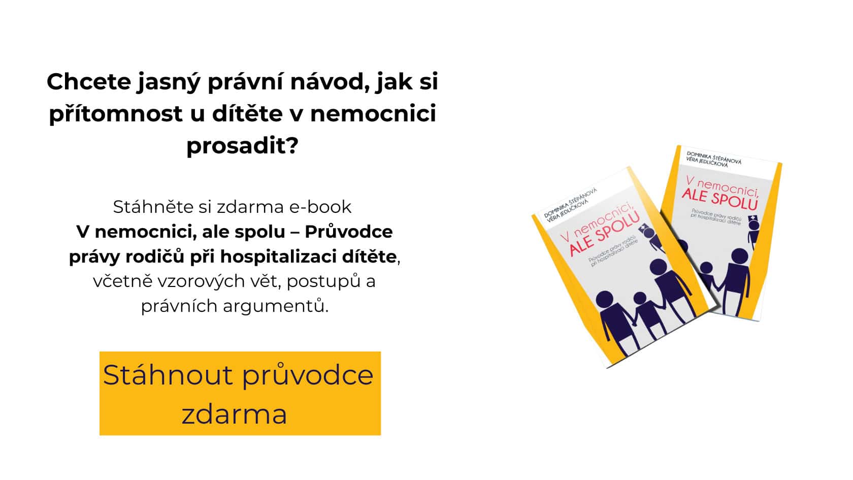 E_book V nemocnici, ale spolu, autor Věra Jedličková